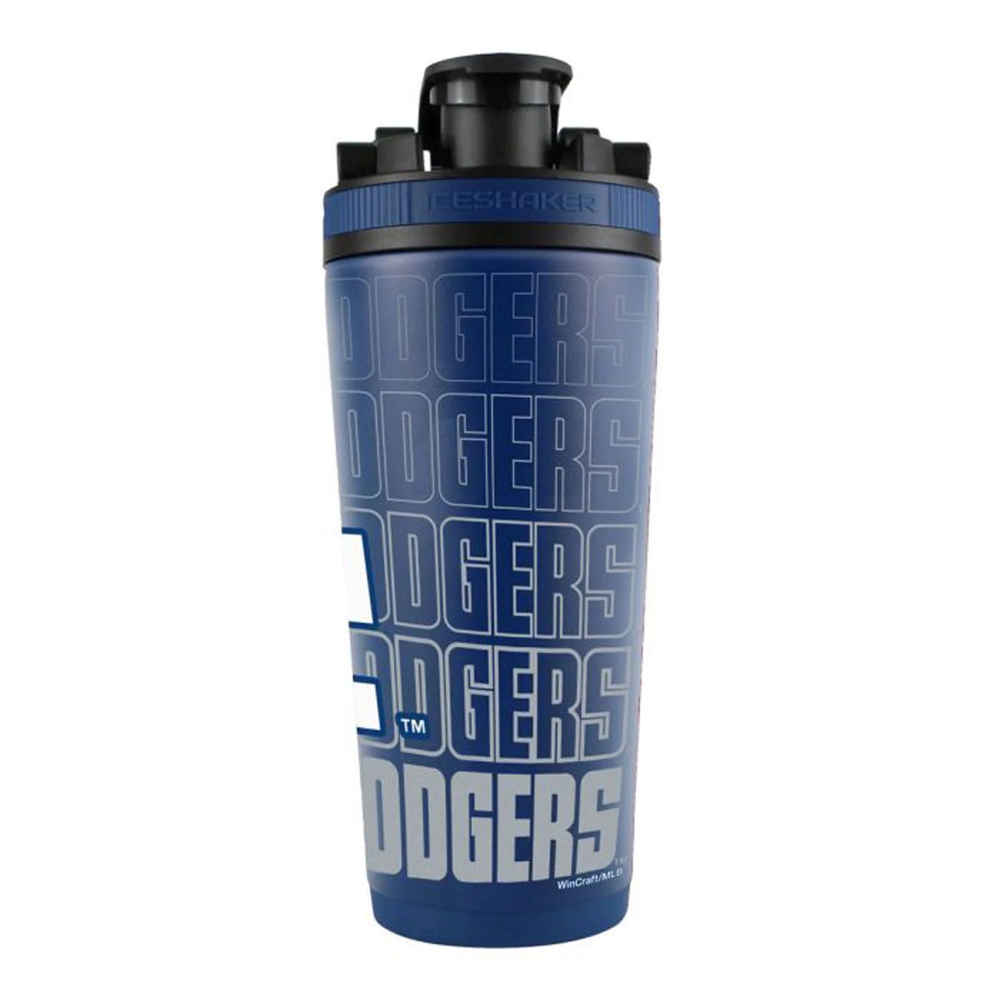 Los Angeles Dodgers WinCraft 26oz. 4D Stainless Steel Ice Shaker Bottle