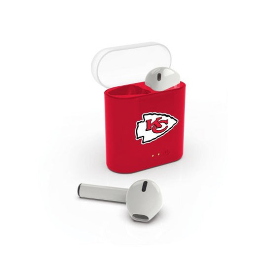 NFL Kansas City Chiefs True Wireless Bluetooth Earbuds