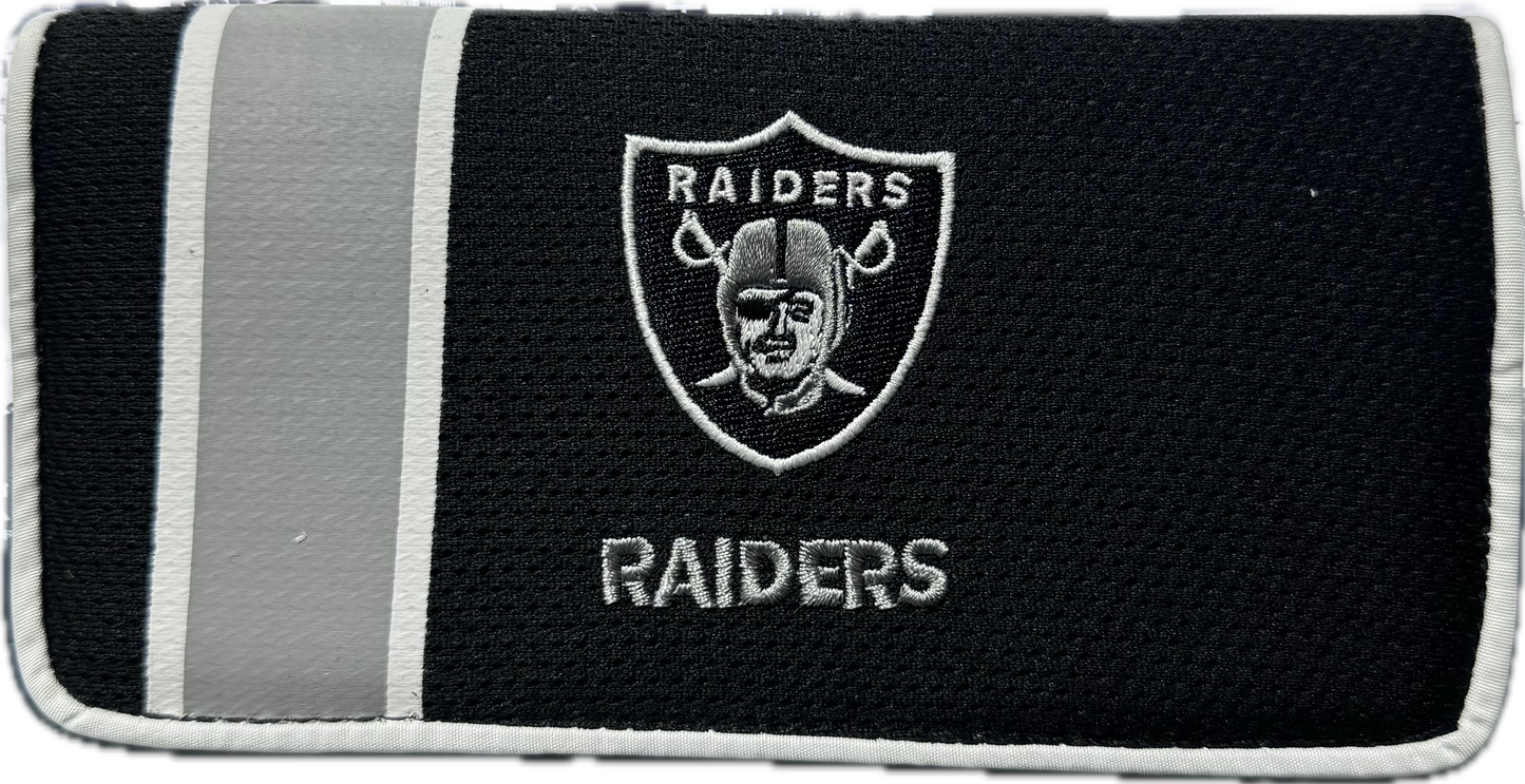 Las Vegas Raiders Mesh Organizer Wallet