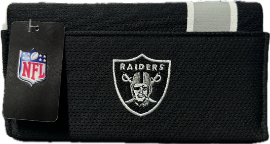 Las Vegas Raiders Mesh Organizer Wallet