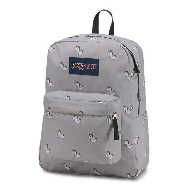 Jansport Superbreak Backpack Unicorn Gray