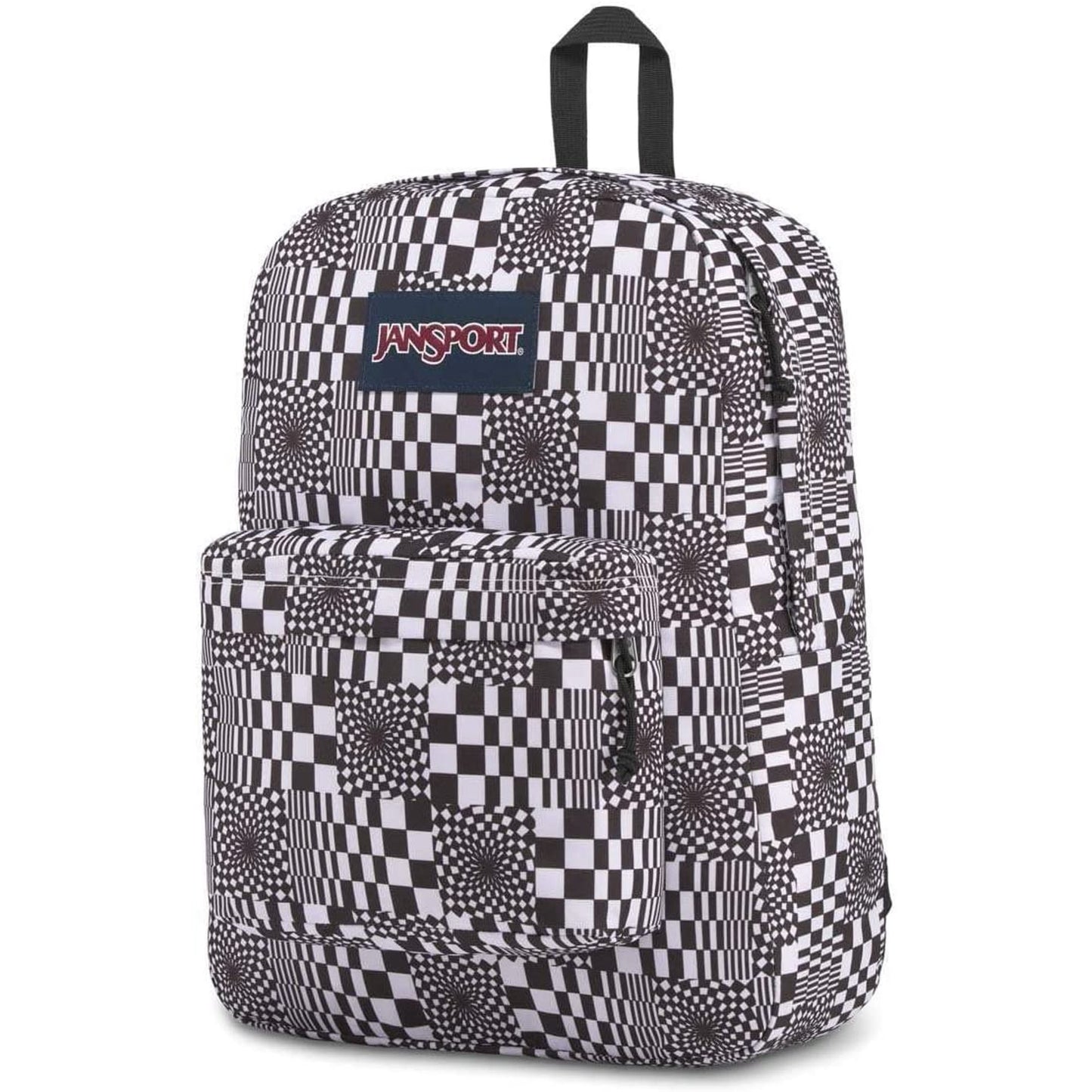 Jansport Superbreak Backpack Distorted Checkerboard