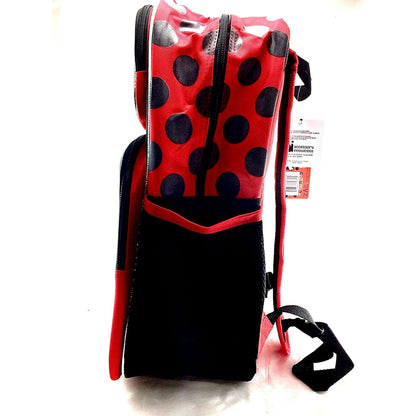 Miraculous Ladybug Sliver Spots On! Backpack 16"