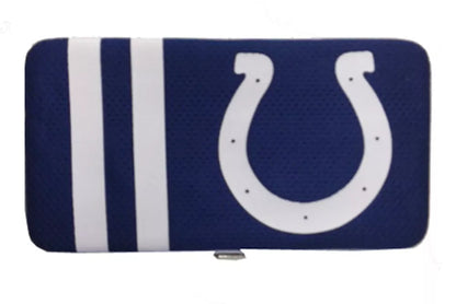 New NFL Shell Mesh Clutch Wallet - Indianapolis Colts