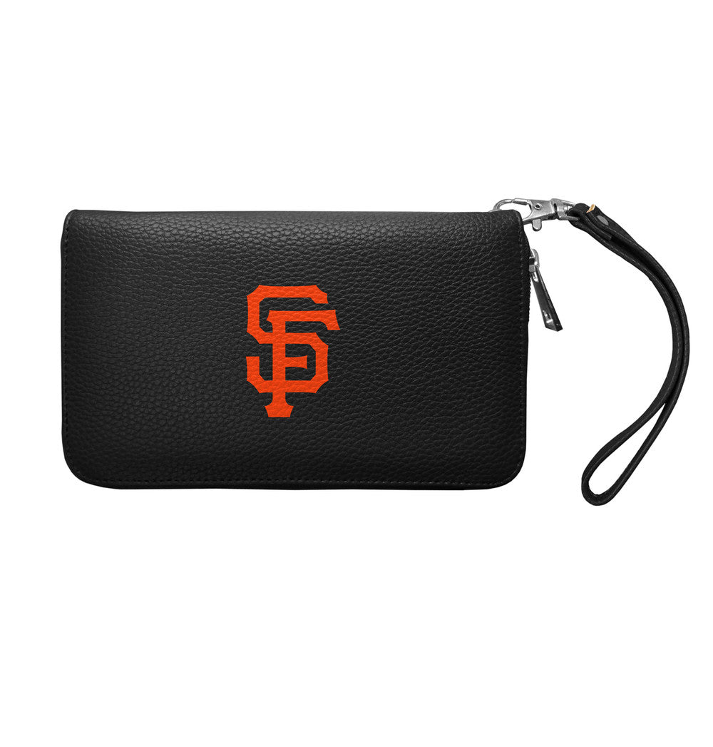 San Francisco Giants Zip Organizer Wallet Pebble