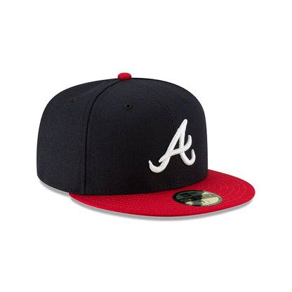 New Era 59FIFTY Fitted Hat Atlanta Braves Authentic Collection Home