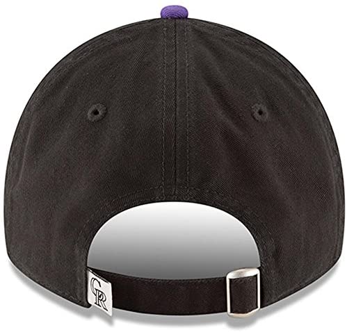 New Era MLB Colorado Rockies Core Classic 9TWENTY Adjustable Hat Black