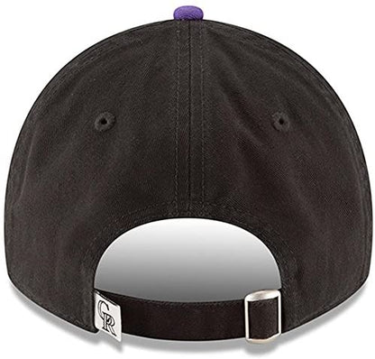 New Era MLB Colorado Rockies Core Classic 9TWENTY Adjustable Hat Black