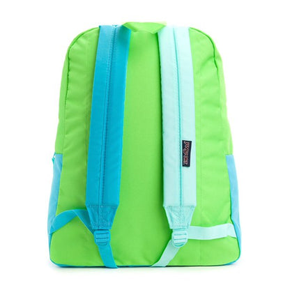 JanSport School Backpack Overexposed Blue/Aqua Dash One Size