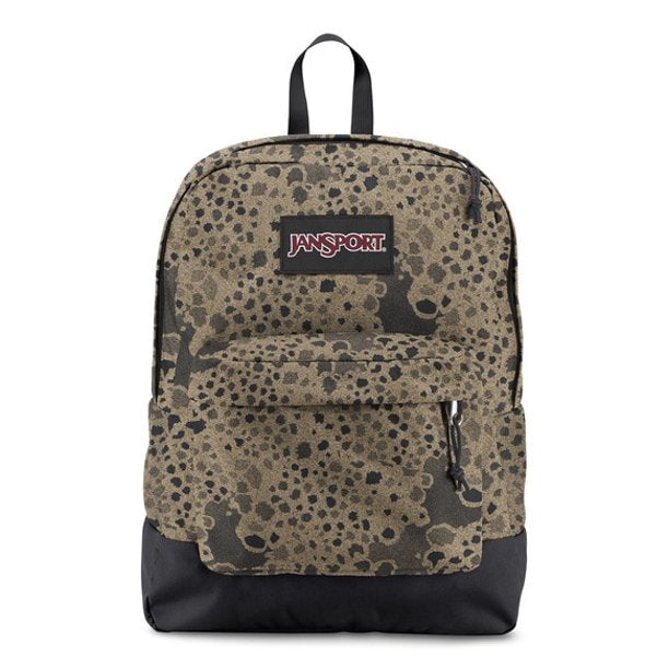 JanSport Superbreak Backpack Black Label Stony Camo Print