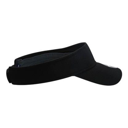 Standard Golf Sun Visors Pique Pattern Black