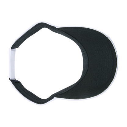 Standard Golf Sun Visors Pique Pattern White
