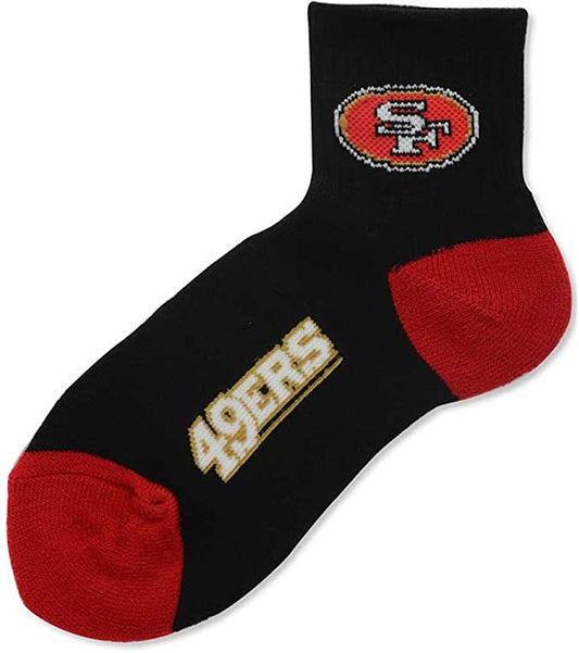 FBF 501 Quarter Socks San Francisco 49ers Large(10-13)