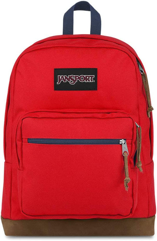 JanSport Right Pack Red Tape School Backpack