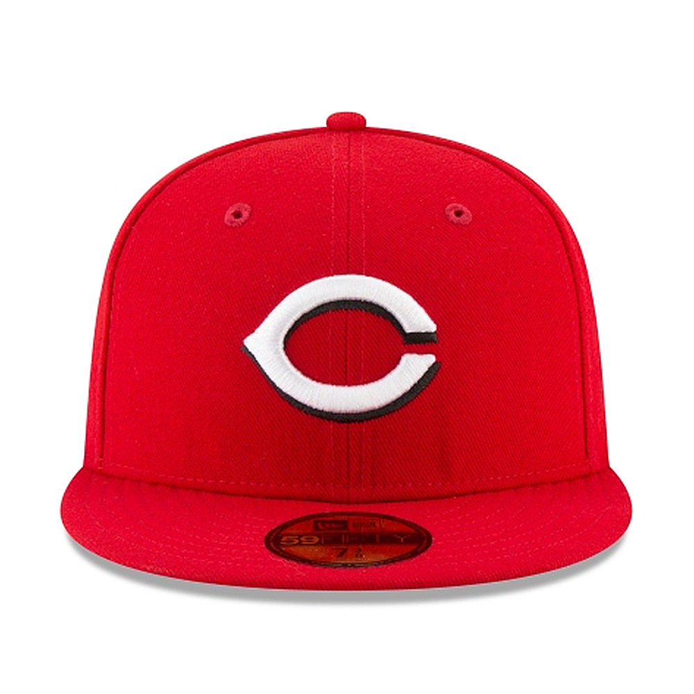 New Era 59FIFTY Fitted Hat Cincinnati Reds Authentic Collection Home