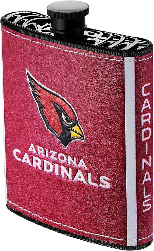 Arizona Cardinals Plastic Hip Flask, 7-ounce