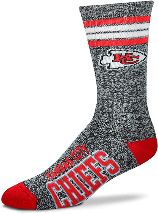 FBF Got Marbled Crew Socks Kansas City Chiefs Large(10-13)