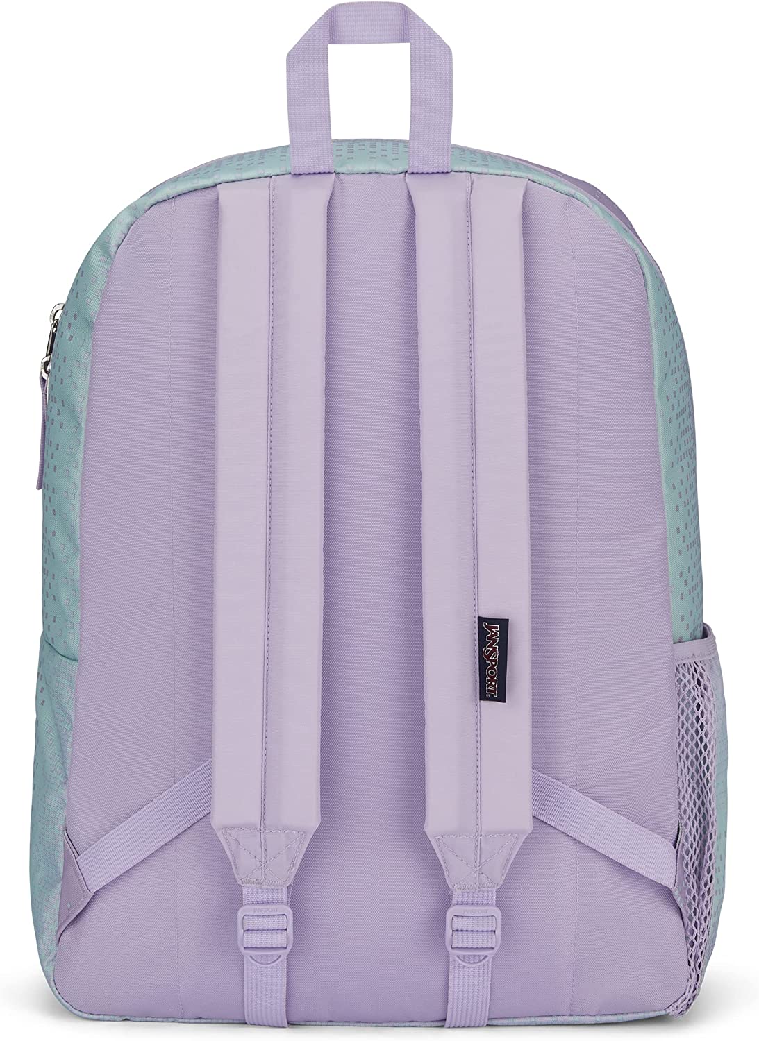 JanSport Cross Town 8 Bit Ombre Purple School Backpack JS0A47LW93K