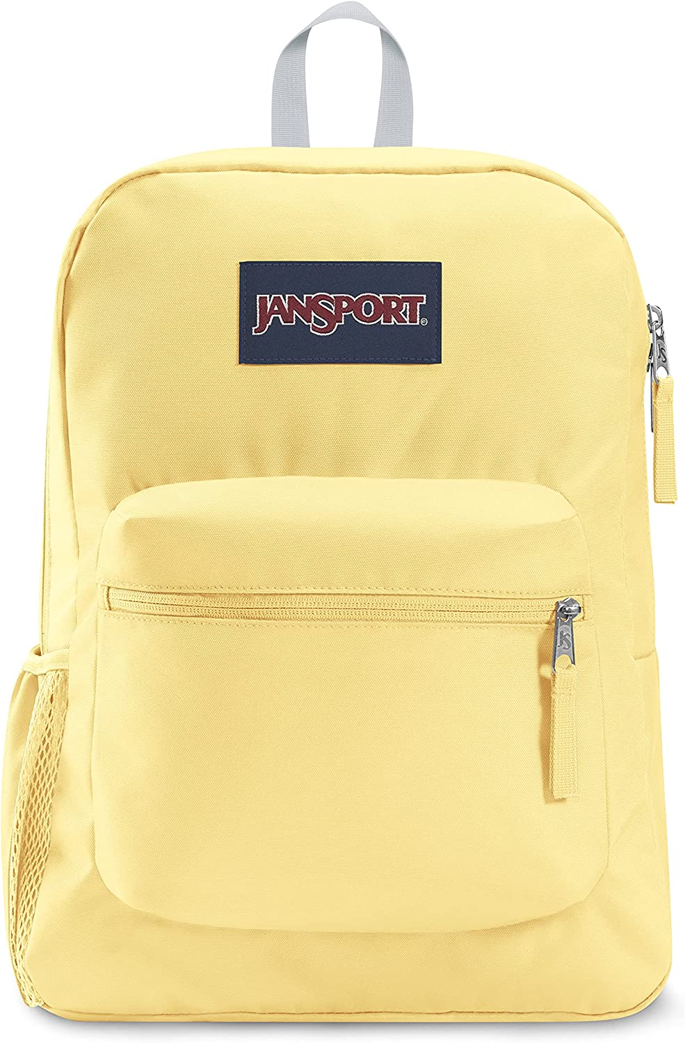 JanSport Cross Town Pale Banana School Backpack JS0A4QUE85X