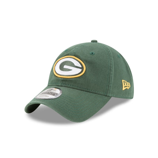 New Era 9TWENTY Green Bay Packers Core Classic Adjustable Hat Green