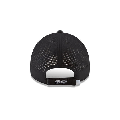 New Era Chicago White Sox Perforated Pivot 9TWENTY Adjustable Hat - Black