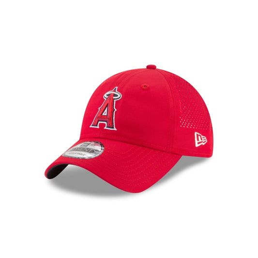 New Era Los Angeles Angels Perforated Pivot 9TWENTY Adjustable Hat - Red