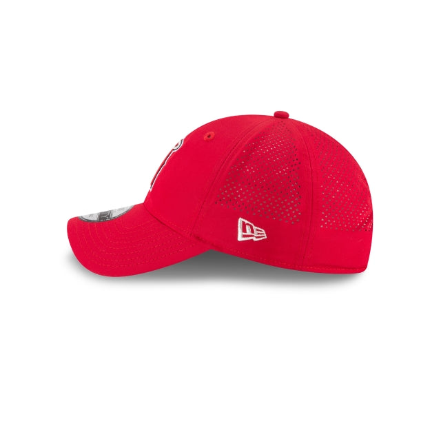 New Era Los Angeles Angels Perforated Pivot 9TWENTY Adjustable Hat - Red
