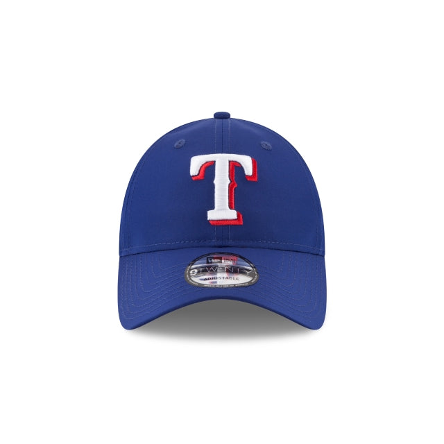 New Era Texas Rangers Perforated Pivot 9TWENTY Adjustable Hat - Royal Blue