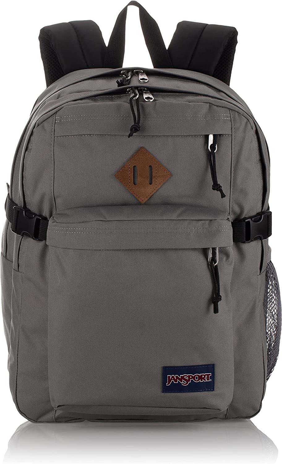JanSport JS0A4QUL7H6 Main Campus Graphite Grey Backpack