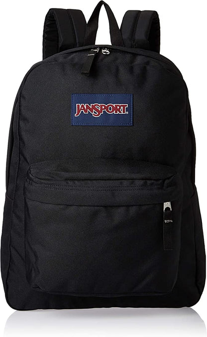 JanSport Superbreak Black School Backpack