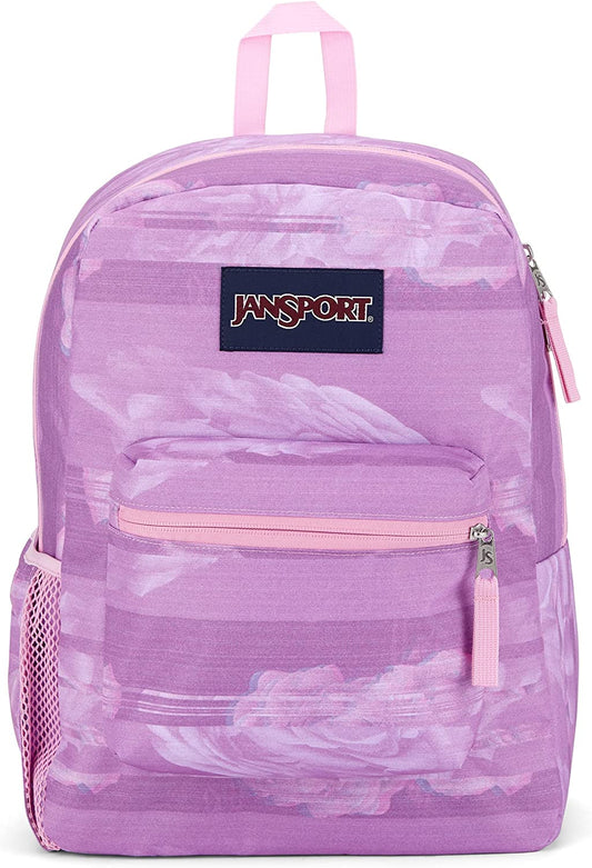 JanSport Cross Town Backpacks, Static Rose