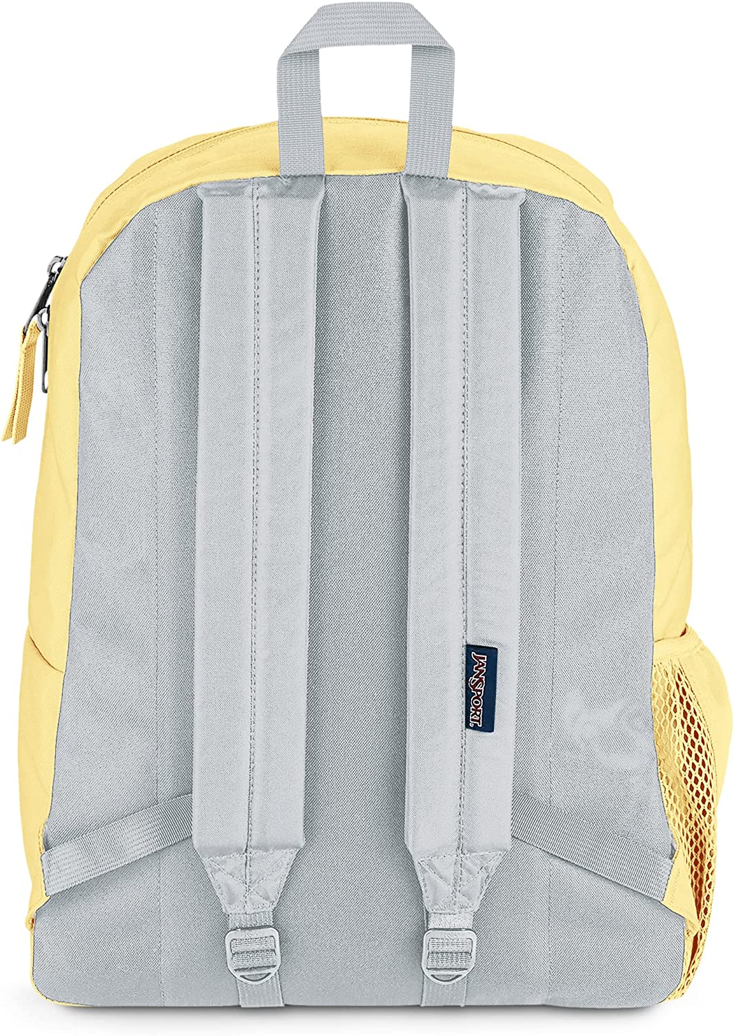 JanSport Cross Town Pale Banana School Backpack JS0A4QUE85X