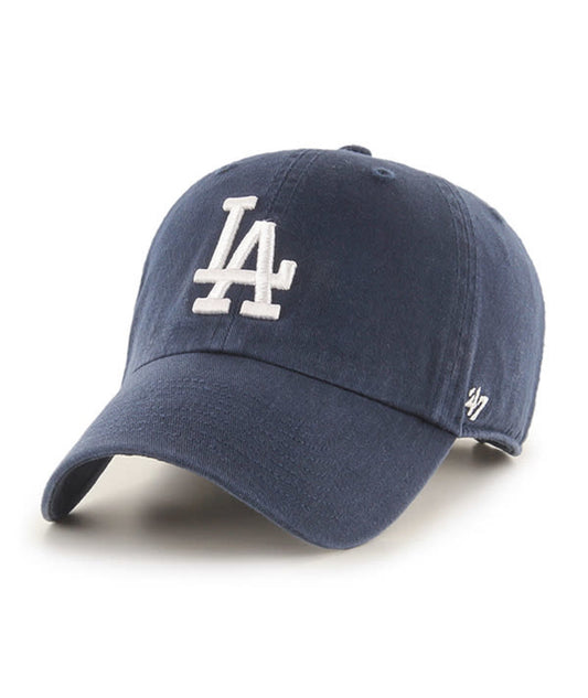 '47 MLB Los Angeles Dodgers Clean Up Adjustable Hat Navy/White