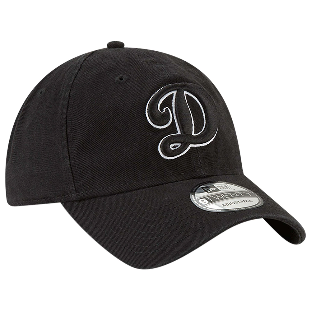 New Era Los Angeles Dodgers "D" Core Classic 9TWENTY Adjustable Hat Black