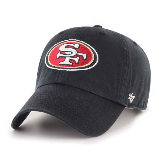 '47 Brand NFL SAN FRANCISCO 49ERS BLACK 47 CLEAN UP Black