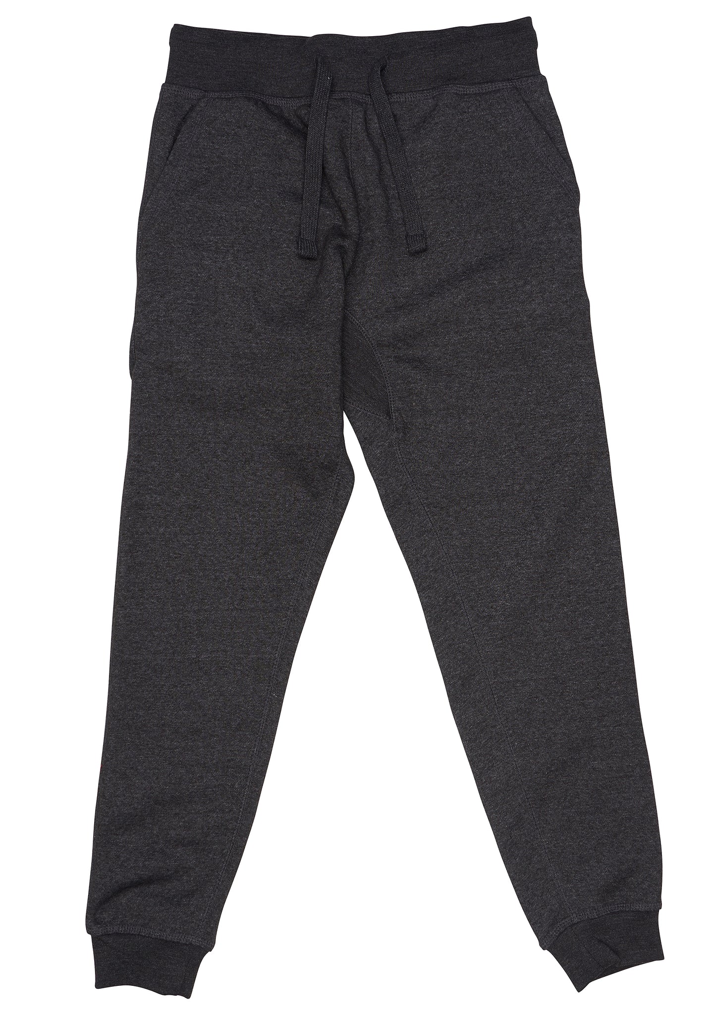 Unisex Active Fleece Premium Jogger Pants Casual Urban Basic Tapered fit CHARCOAL HEATHER