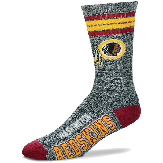 FBF Got Marbled Crew Socks Washington Redskins Large(10-13)